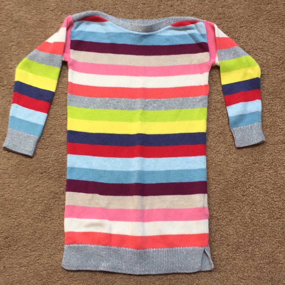Baby Gap Girls Stripe Sweater dress